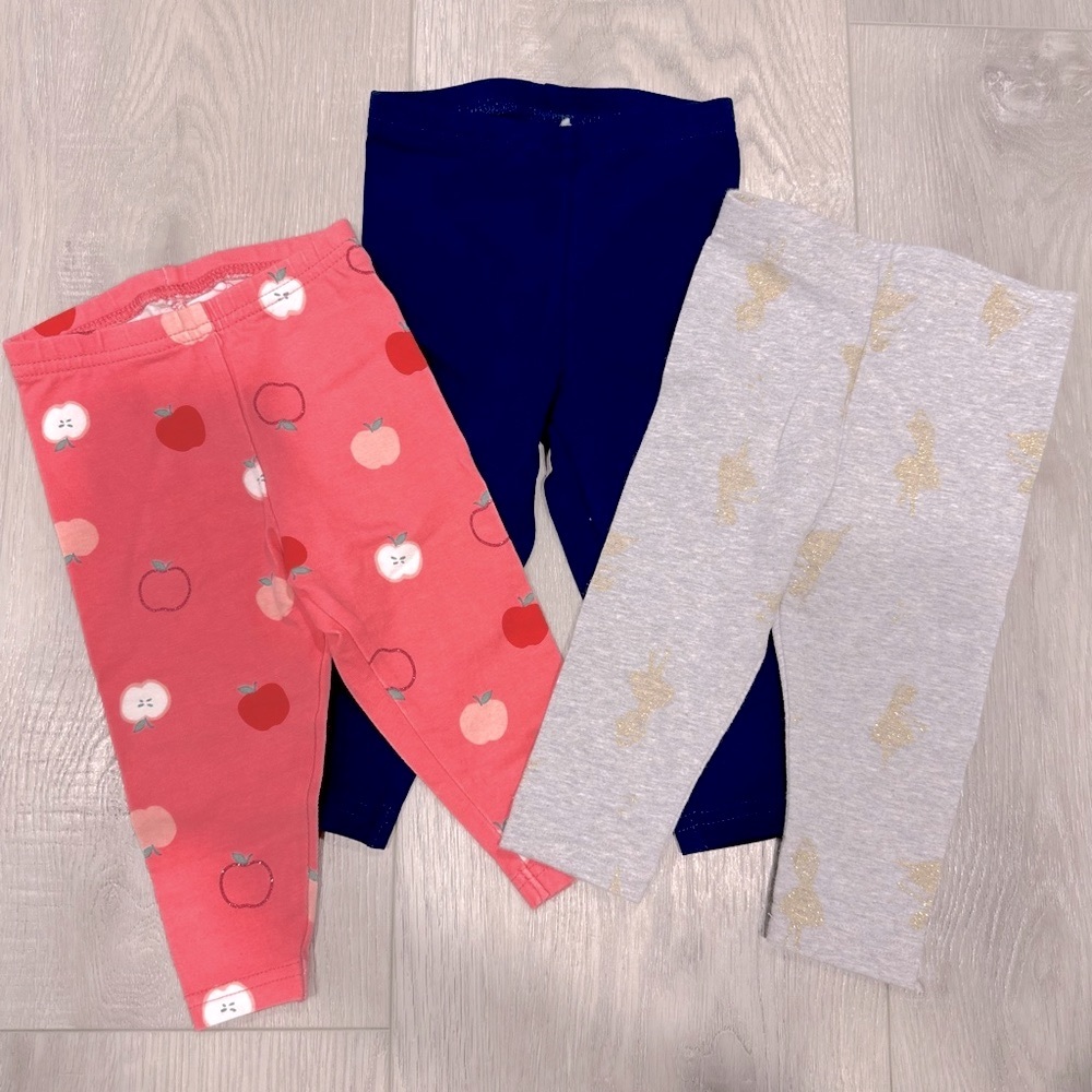 Carter’s leggings bundle apple
